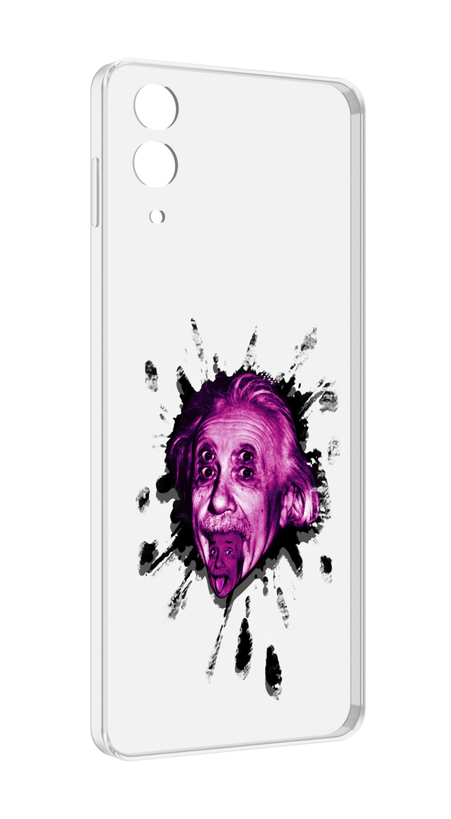 

Чехол MyPads Эйнштейн для Samsung Galaxy Z Flip 4 (SM-F721), Прозрачный, Tocco