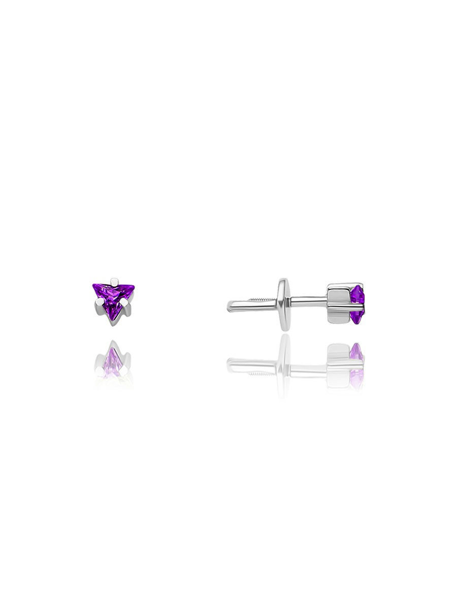 

Серьги-пусеты из серебра с фианитом TOP CRYSTAL 40255202, 40255202