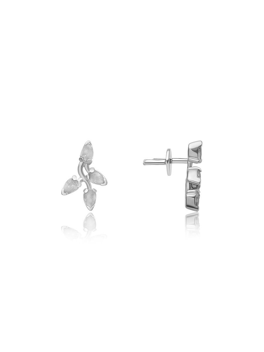 

Серьги-пусеты из серебра с фианитом TOP CRYSTAL 40255174, 40255174