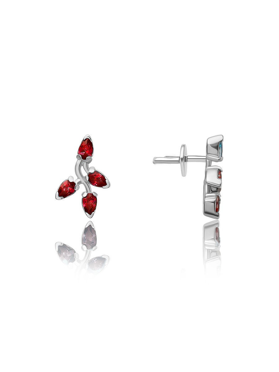 

Серьги-пусеты из серебра с фианитом TOP CRYSTAL 40255174, 40255174