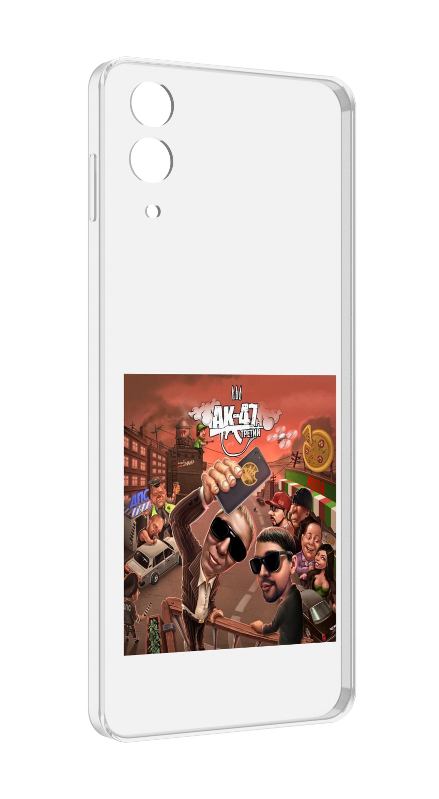 

Чехол MyPads Третий АК-47 для Samsung Galaxy Z Flip 4 (SM-F721), Прозрачный, Tocco