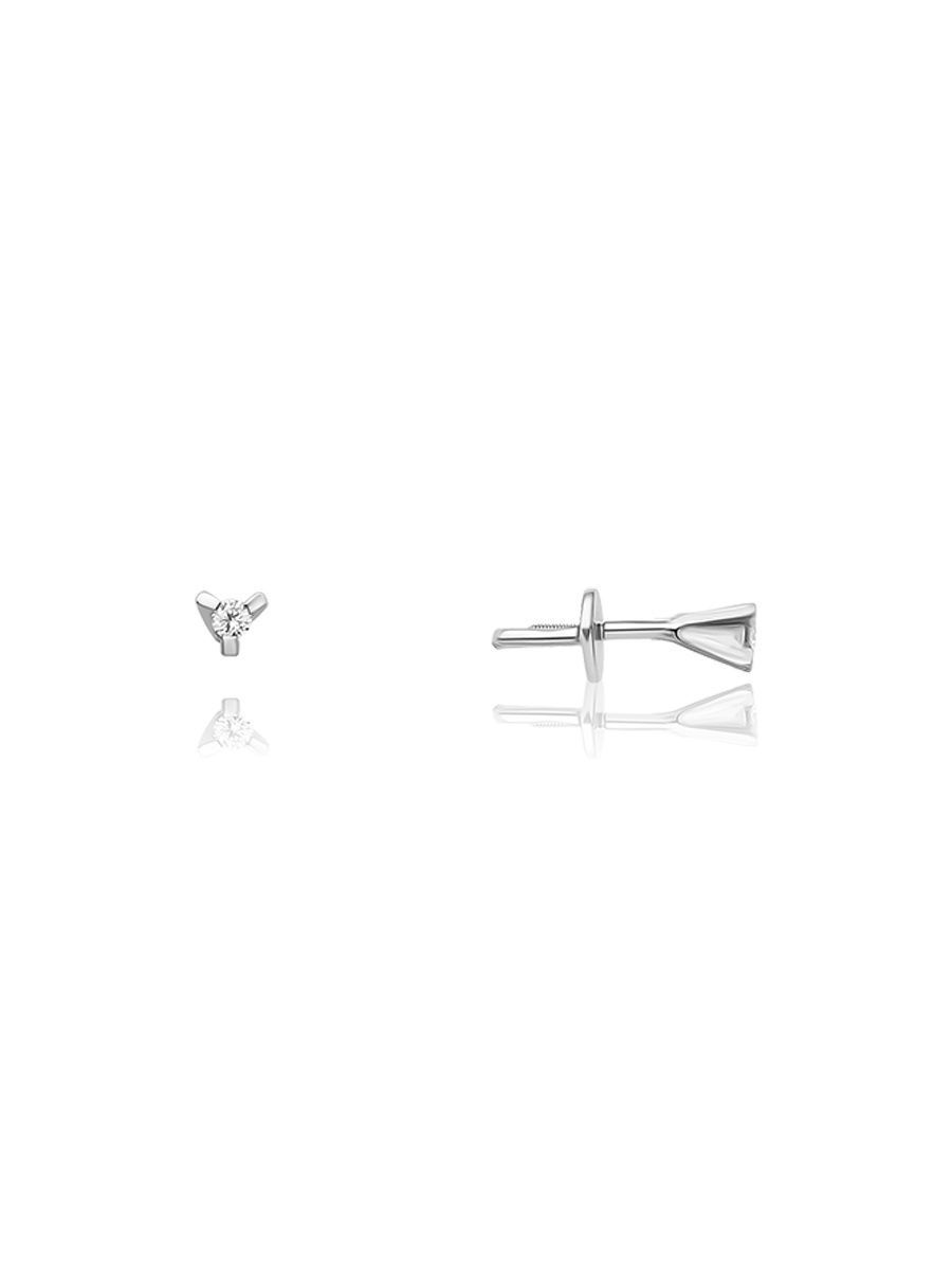 

Серьги-пусеты из серебра с фианитом TOP CRYSTAL 40255147, 40255147