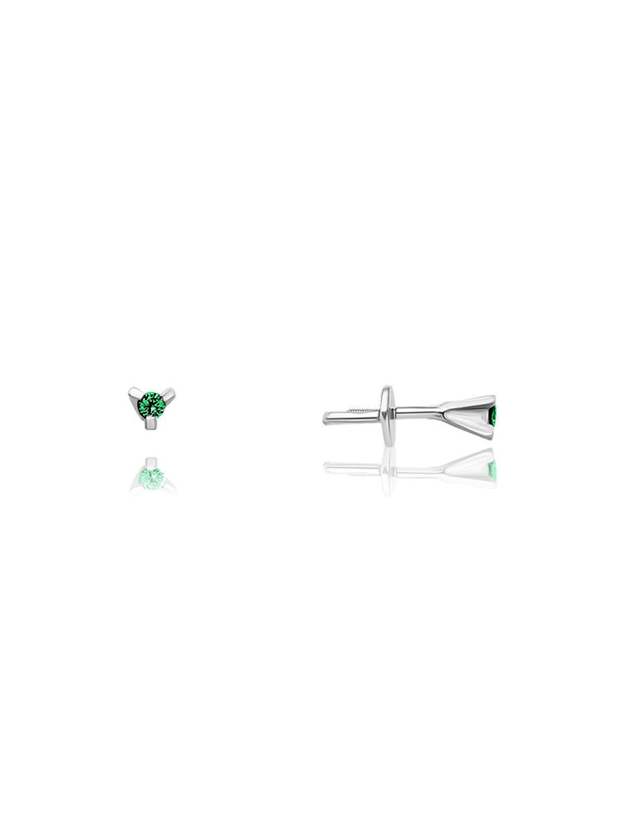 

Серьги-пусеты из серебра с фианитом TOP CRYSTAL 40255147, 40255147