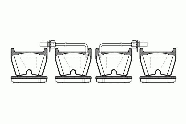 

Тормозные колодки ZF передние для Lexus/Toyota/Mitsubishi GDB3364ZFR