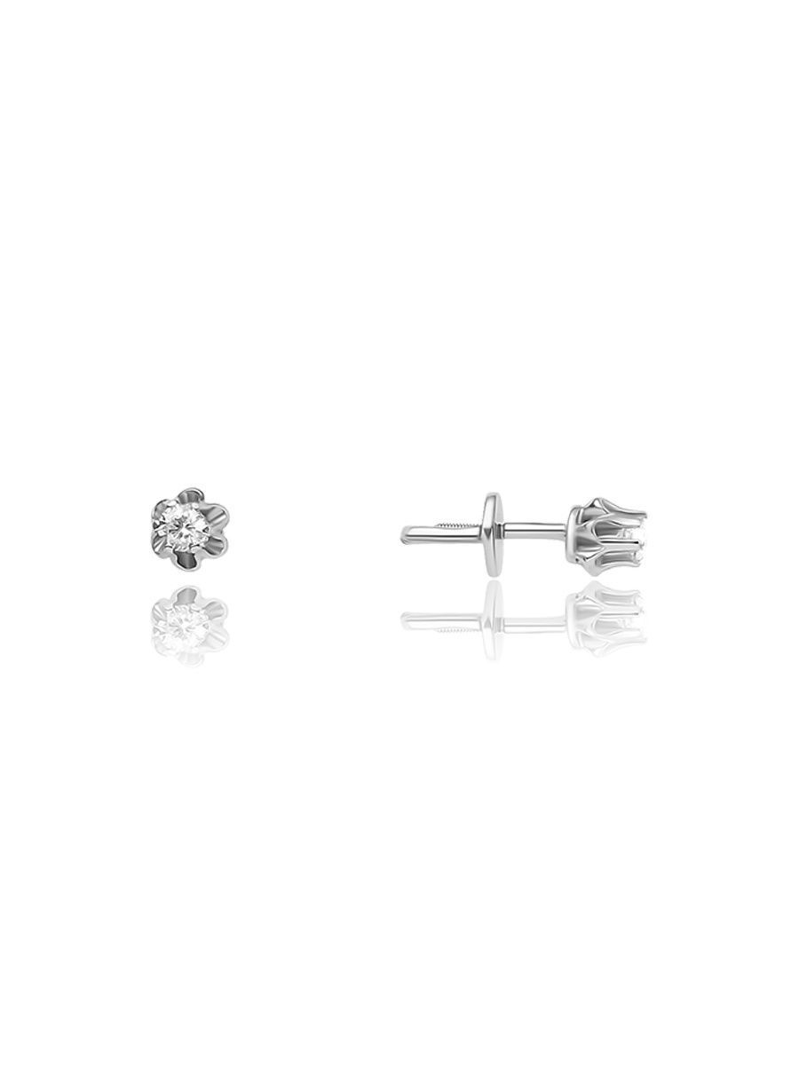 

Серьги-пусеты из серебра с фианитом TOP CRYSTAL 40255144, 40255144