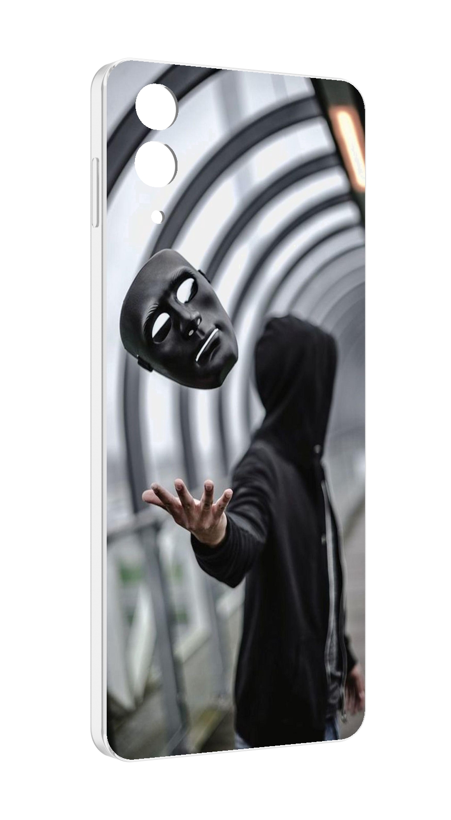 

Чехол MyPads Сними-маску для Samsung Galaxy Z Flip 4 (SM-F721), Прозрачный, Tocco