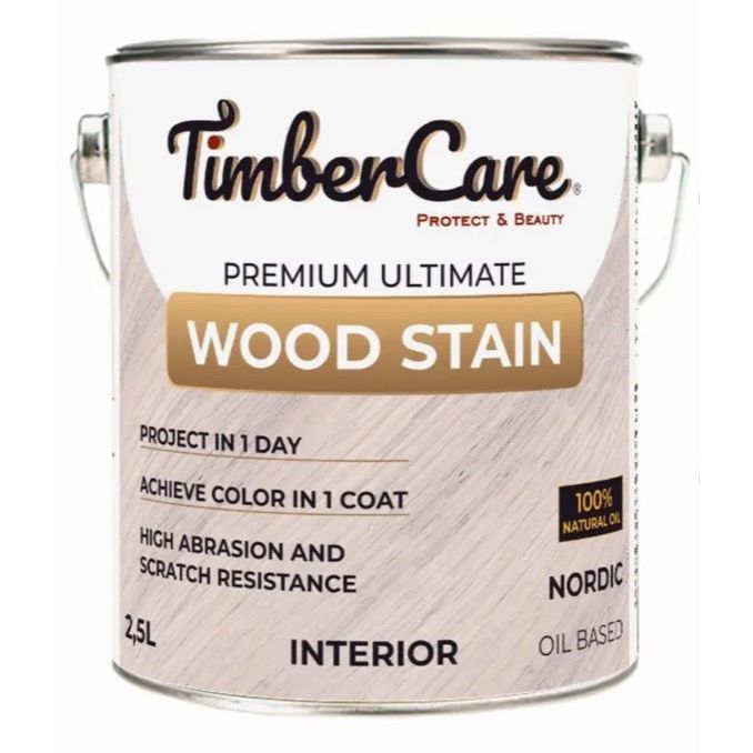 

Тонирующее масло TimberCare Wood Stain цвет Скандинавский/ Nordic, банка 2,5л, Бежевый, Тонирующее масло TimberCare Wood Stain (цвет: Скандинавский/ Nordic), банка 2,5л