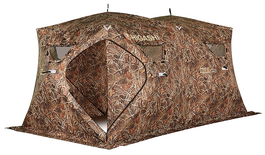 

Зимняя палатка Higashi Double Camo Pyramid Pro, для рыбалки, 8 мест, камыш, Коричневый, Double Camo Pyramid Pro