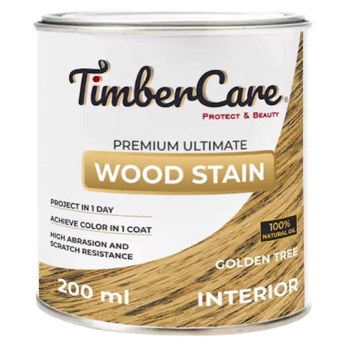 

Тонирующее масло TimberCare Wood Stain цвет Золотое дерево/ Golden tree, банка 0,2л, Тонирующее масло TimberCare Wood Stain (цвет: Золотое дерево/ Golden tree), банка 0,2л