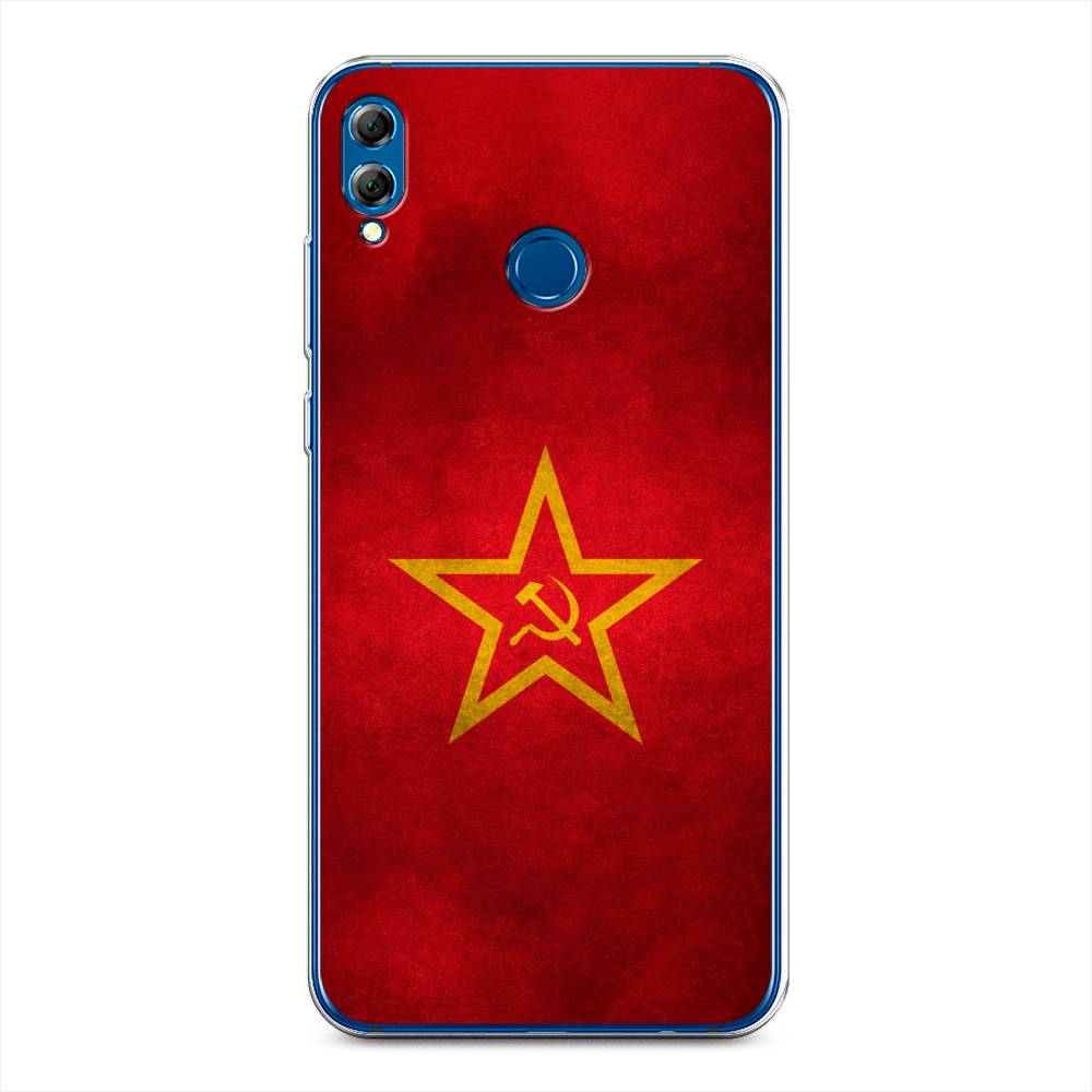 фото Чехол awog "красное знамя" для honor 8x