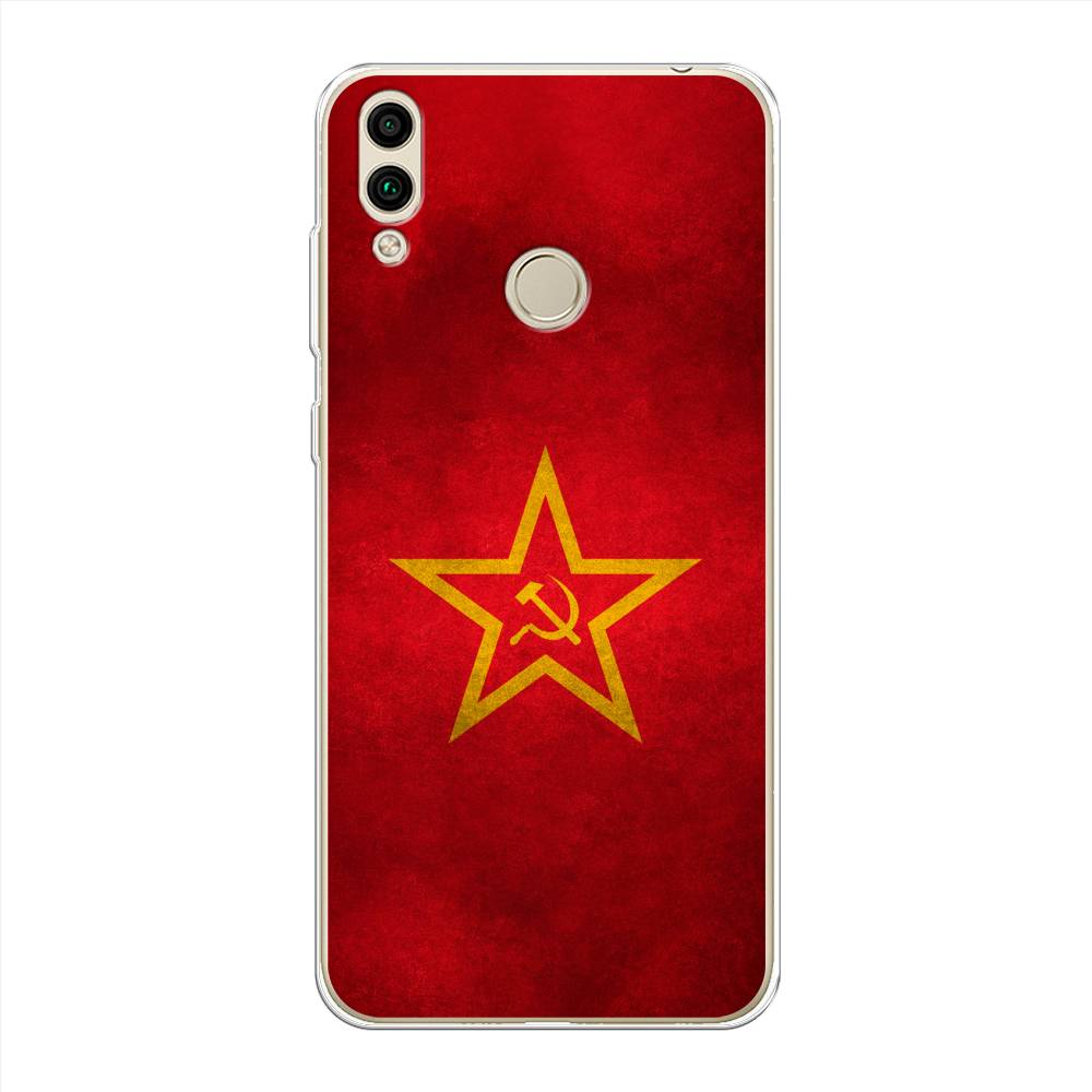 фото Чехол awog "красное знамя" для honor 8c