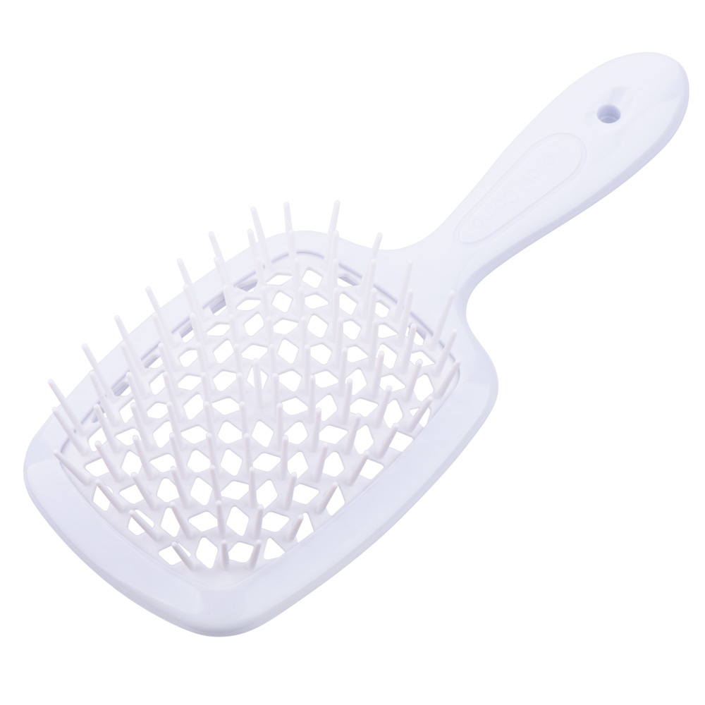 

Щетка для волос SuperBrush Plus Patent White , 11 рядов 205х85мм (01 Белая)