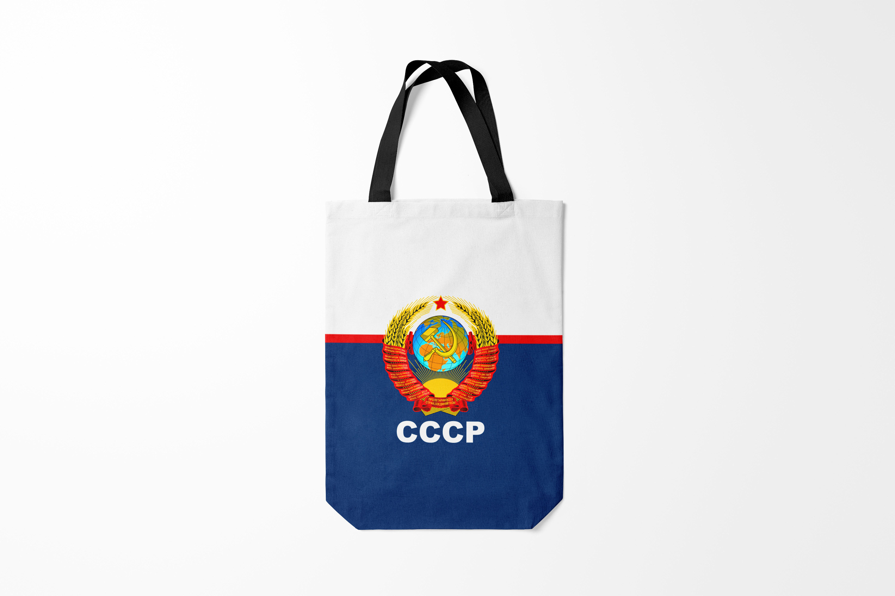 

Сумка шoппер унисекс Burnettie СССР, белый, СССР