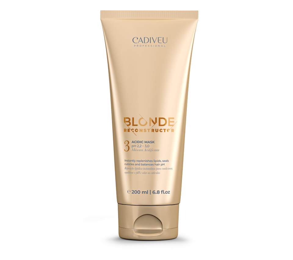 

Маска с кислотами Cadiveu Blonde Reconstructor Acidic Mask 200 мл, Blonde Reconstructor - Acidic Mask