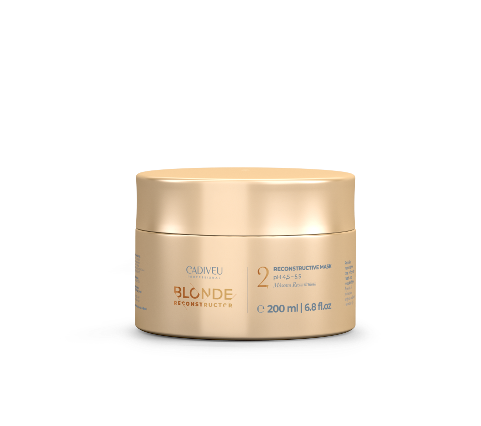 

Маска реконструирующая Cadiveu Blonde Reconstructor Reconstructive Mask 200 мл, Blonde Reconstructor - Reconstructive Mask