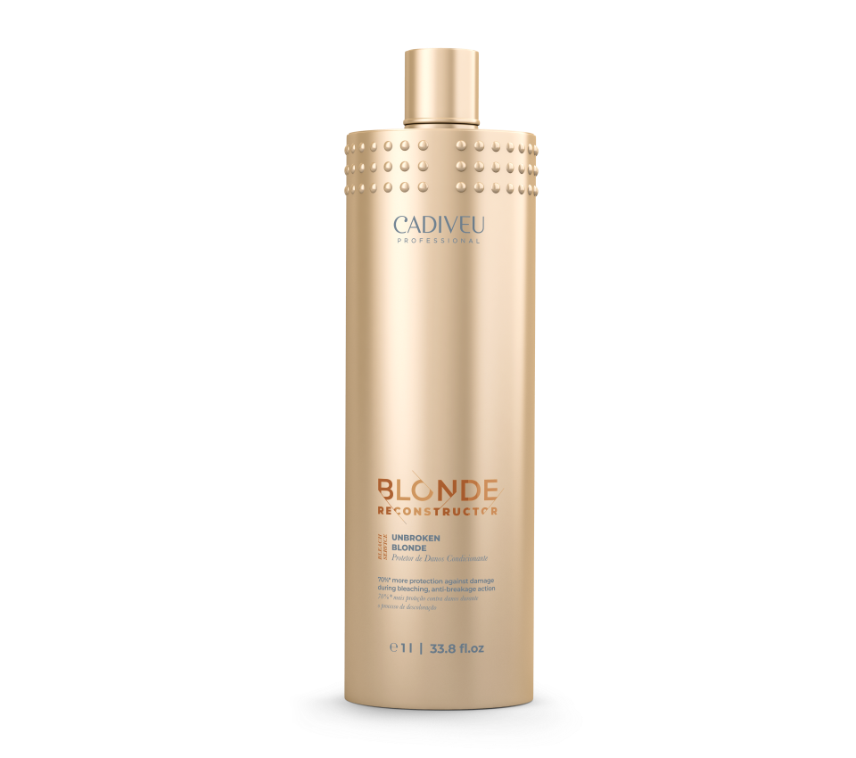 фото Маска профессиональная балансирующая cadiveu blonde reconstructor ph balancing mask 1 л