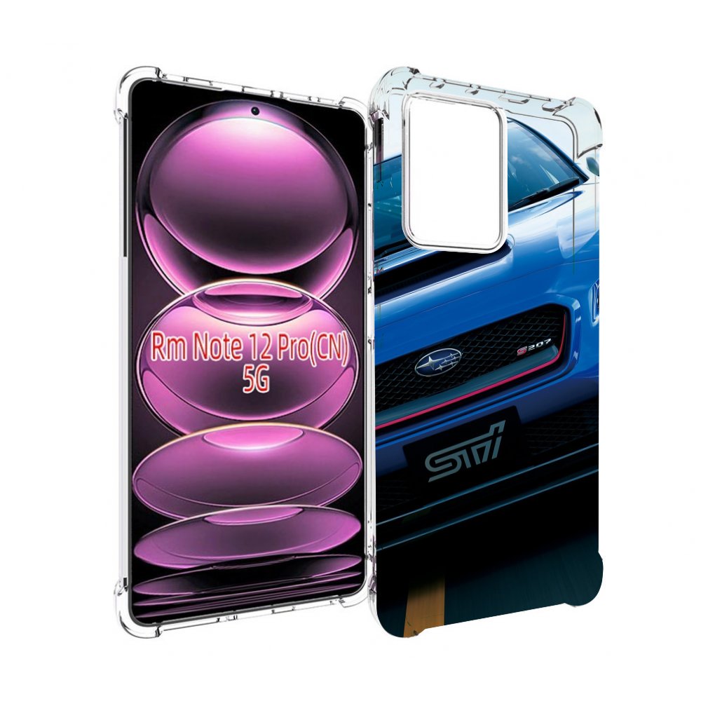 

Чехол MyPads subaru 2 для Xiaomi Redmi Note 12 Pro, Прозрачный, Tocco