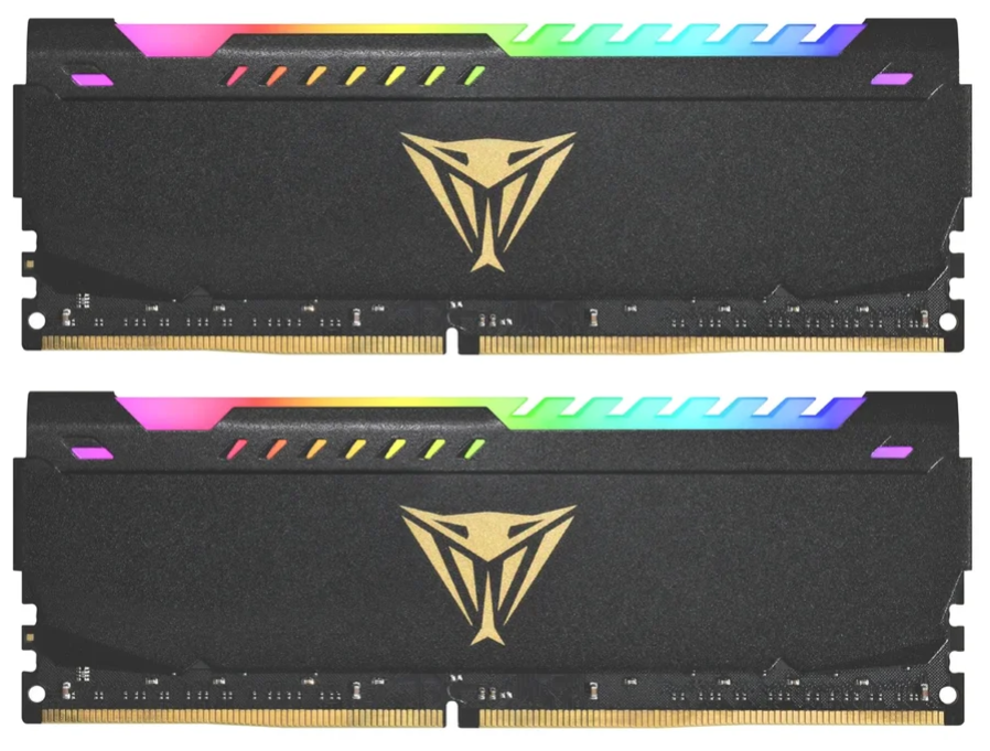 

Оперативная память Patriot PVSR432G320C8K RGB DDR4 2x16Gb 3200MHz