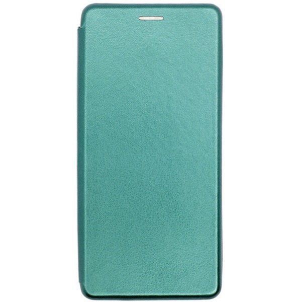 Чехол-книжка Xiaomi redmi 9A Fashion Case кожаная боковая зеленая 590₽