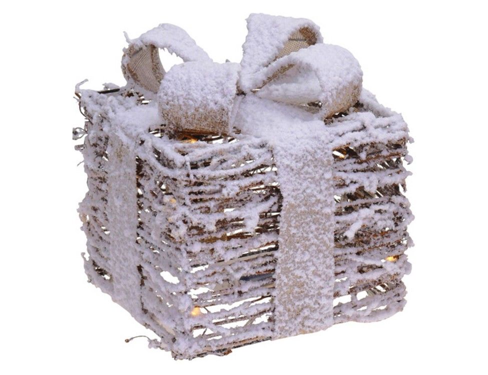 Световая фигура Koopman International подарочные коробки сельская зима ACW003330 белый