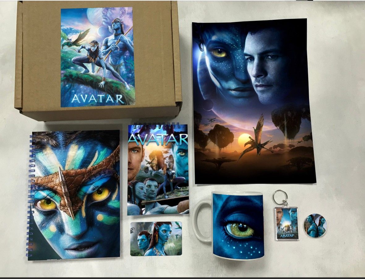 

Бокс с подарком Аватар, Avatar № 4, 5-4, 7 предметов, Бежевый, Аватар, Avatar № 4