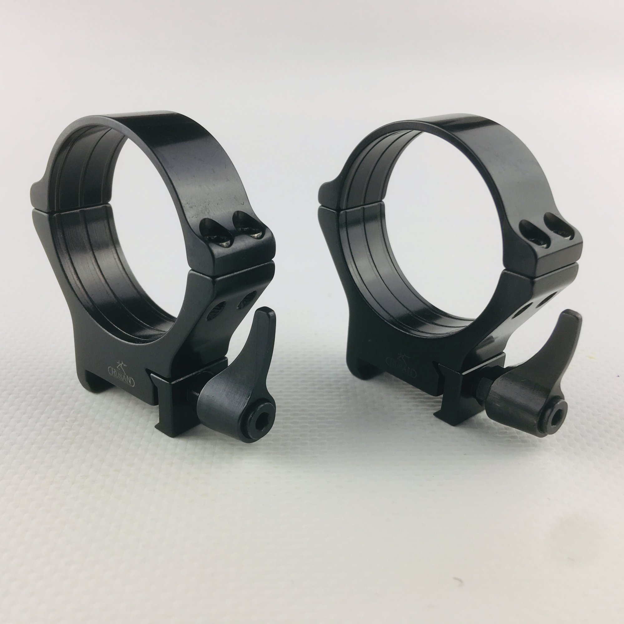 

Кольца Rusan быстросъемные Weaver на 40мм H18 рычажные 050-40-11-R, Черный, 050-40-11-R