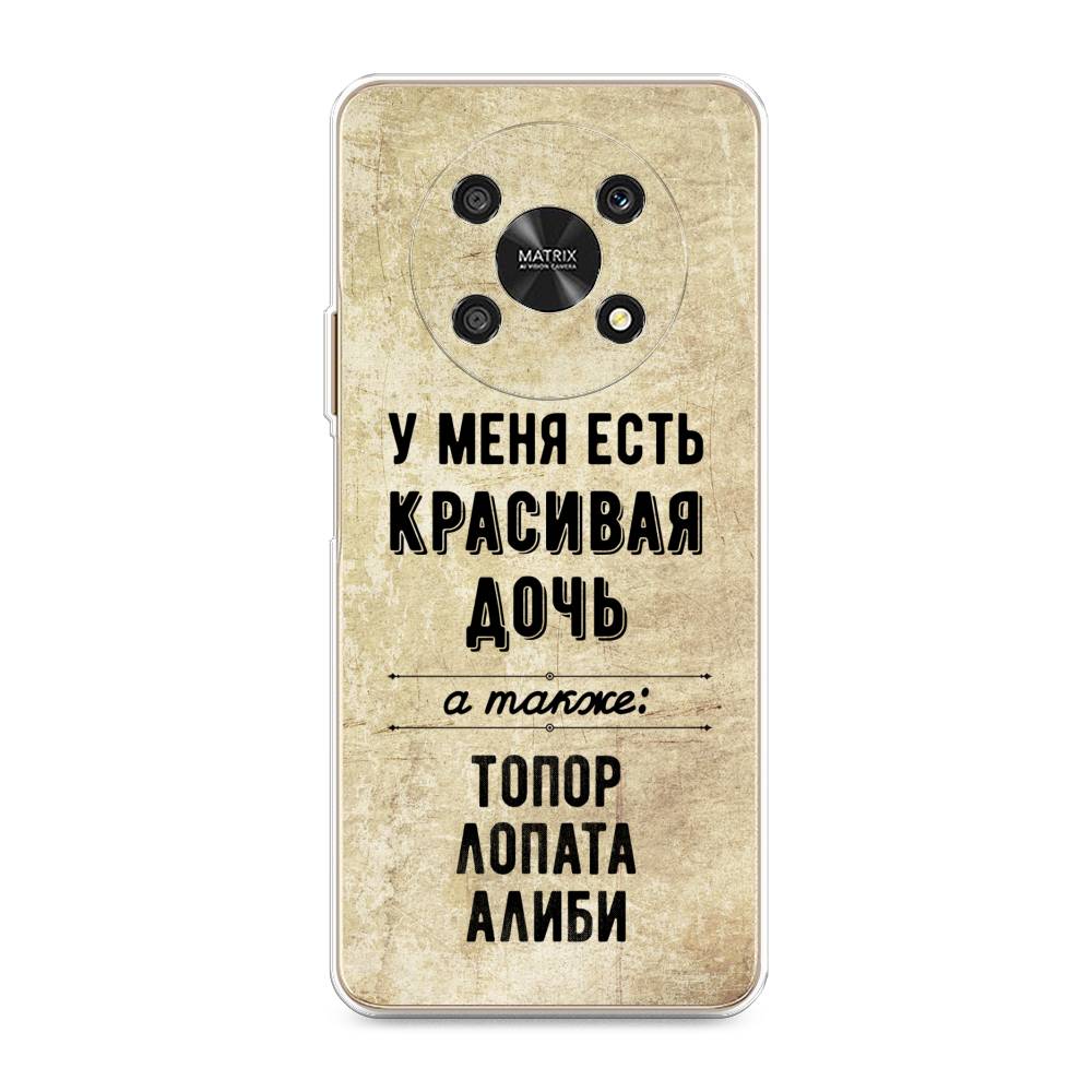 фото Чехол awog "красивая дочь" для honor x30