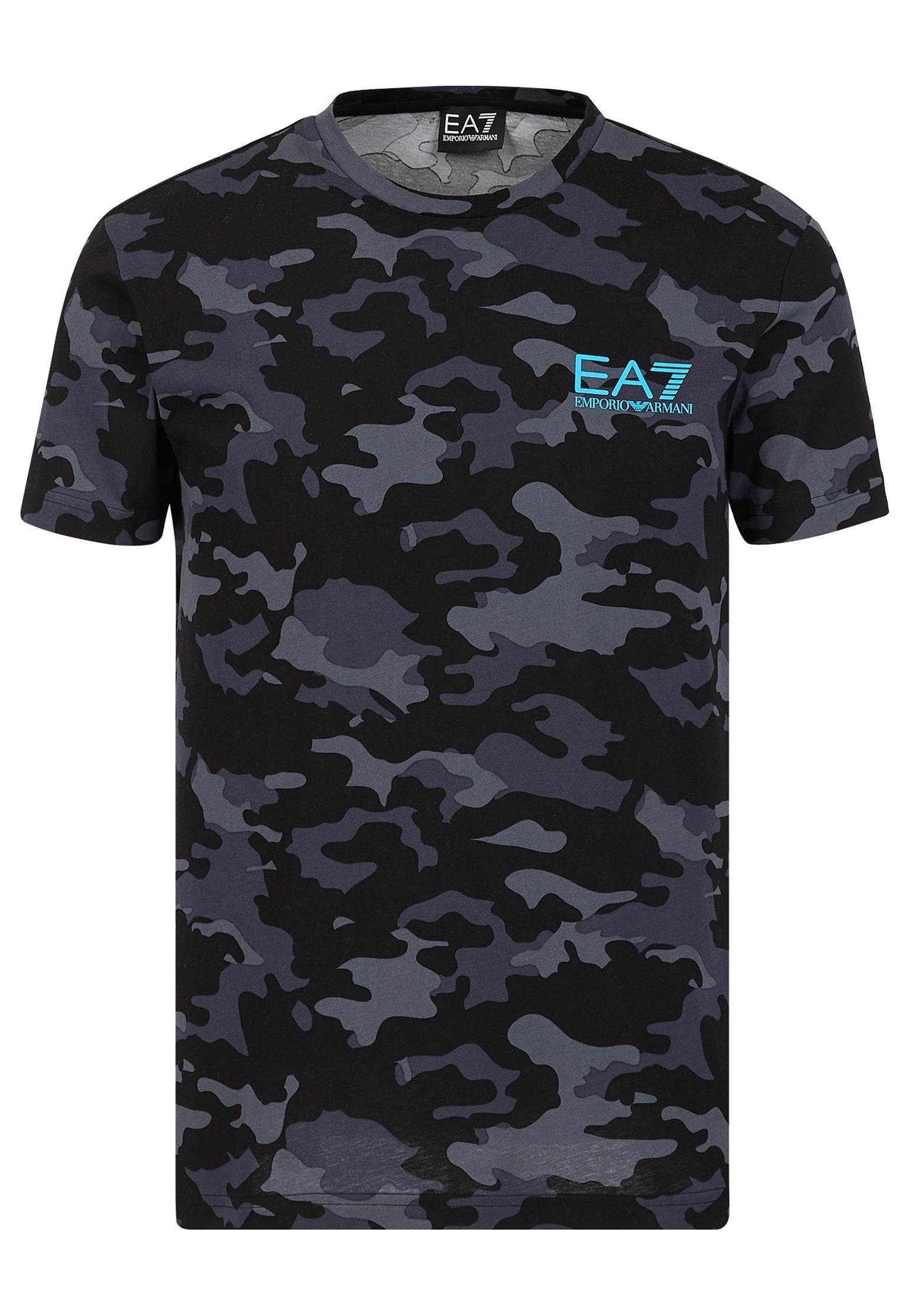 

Футболка мужская EA7 131076 черная XL, 131076
