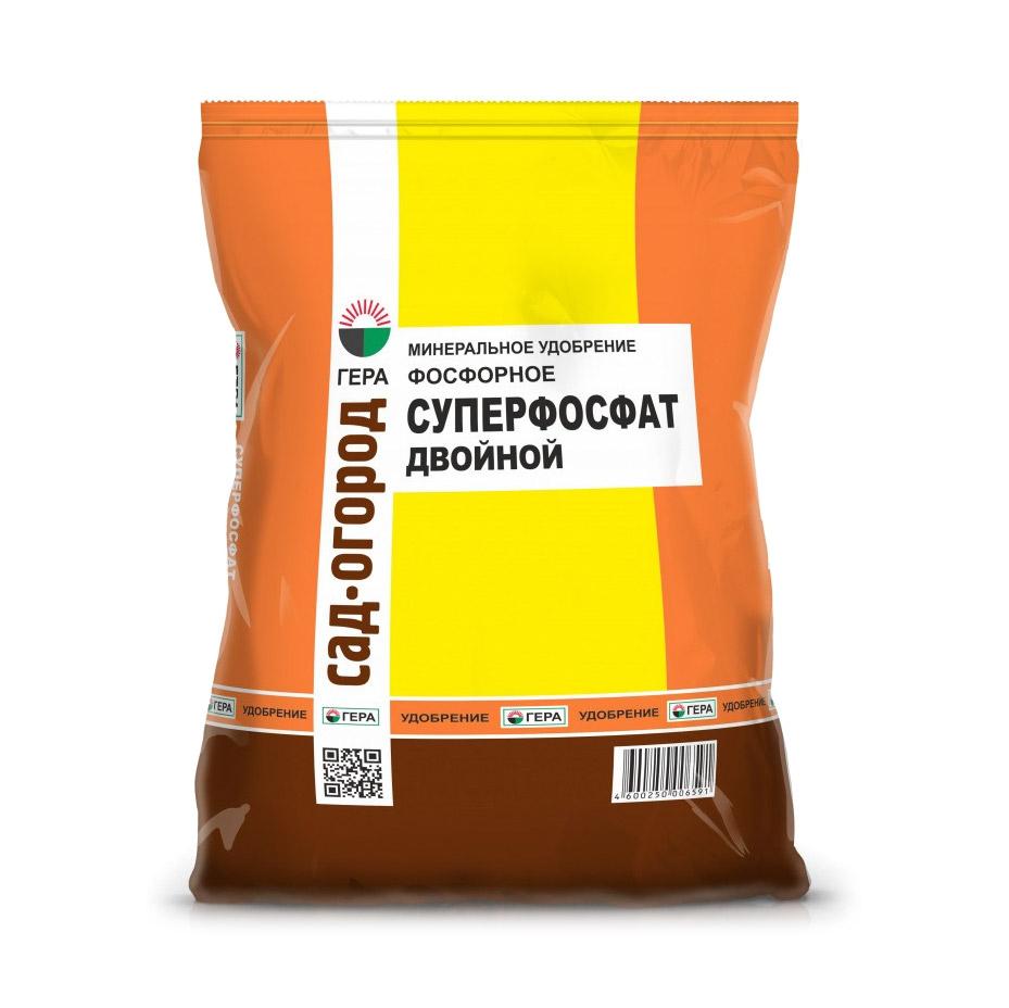 

Минеральное удобрение Гера Суперфосфат двойной 900 г