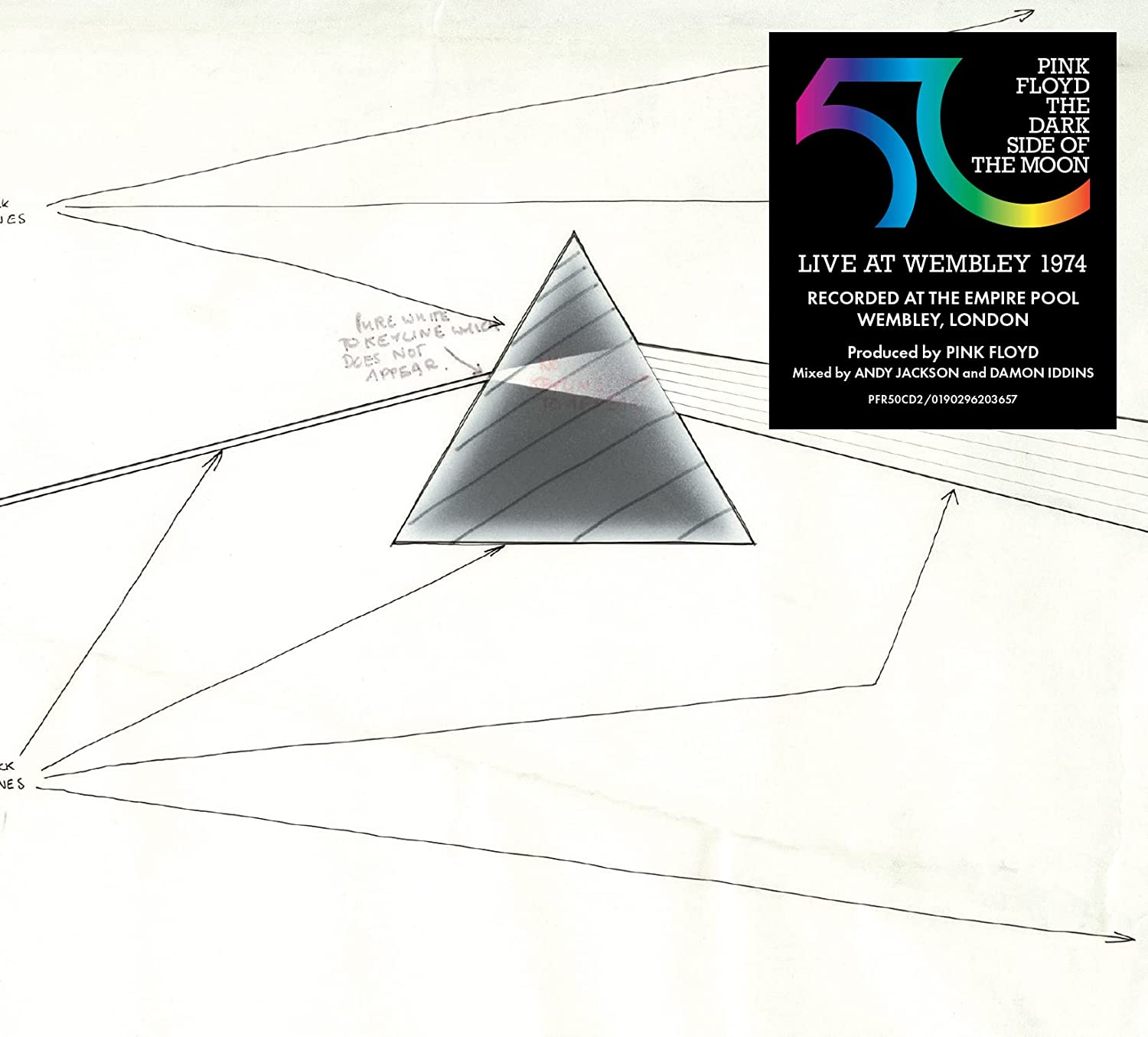 

Pink Floyd The Dark Side Of The Moon Live At Wembley 1974 (CD)