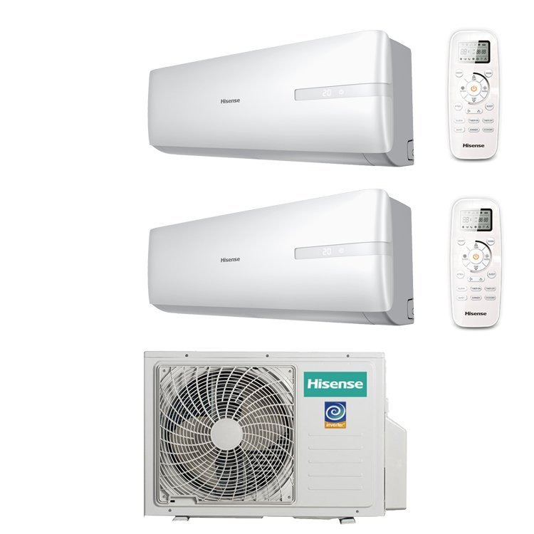 

Мульти сплит-система Hisense AMS-09UR4SVEDL6 (S) x2 / AMW2-14U4SRE