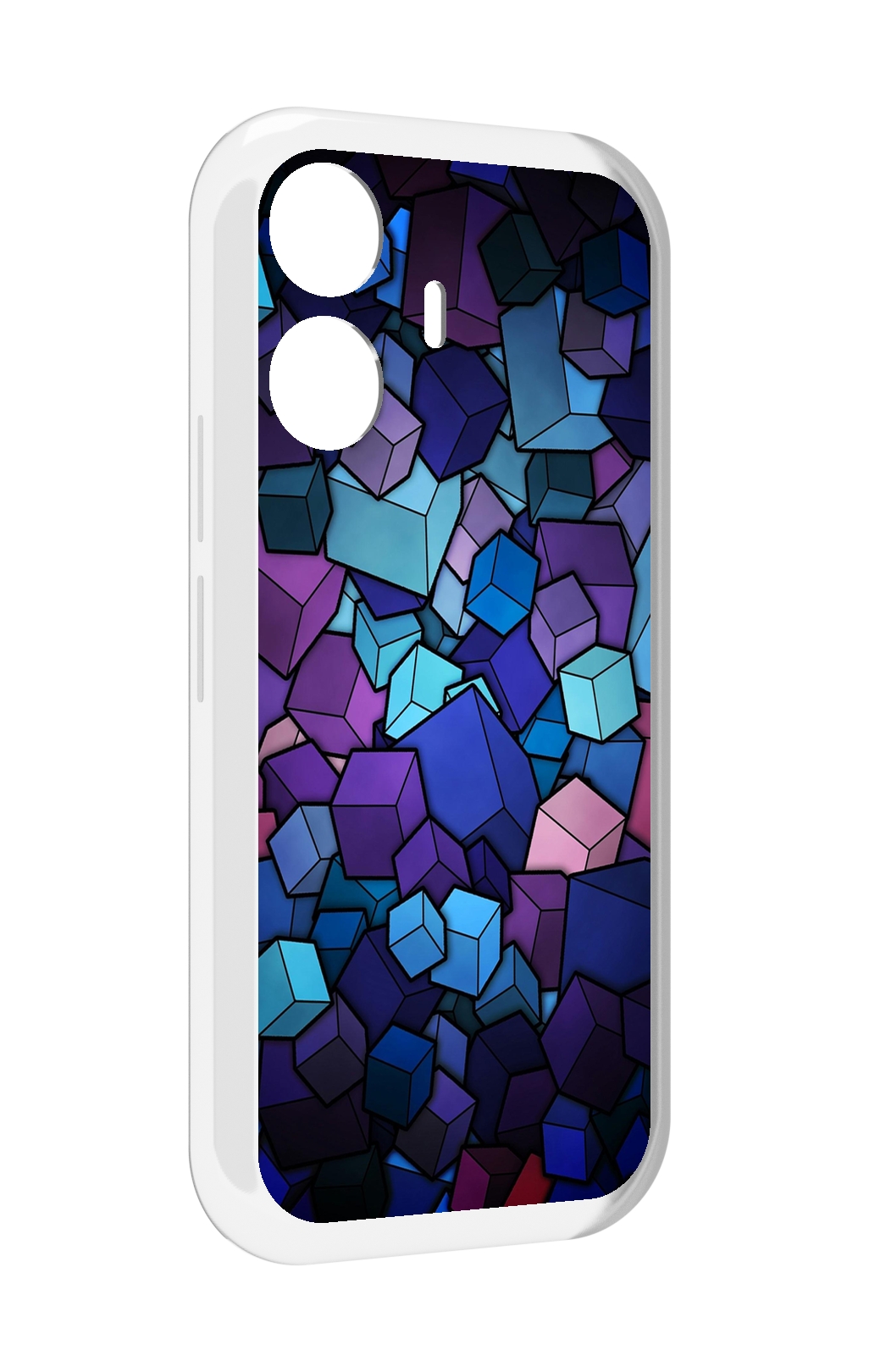 

Чехол MyPads лепестки для Vivo Y77E / Vivo iQOO Z6 Lite, Прозрачный, Tocco