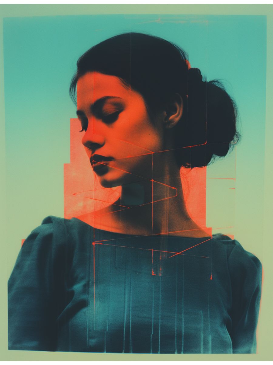 

Алмазная мозаика на подрамнике Девушка на фоне голубого , 40x30 см, 66034, ПРА-409