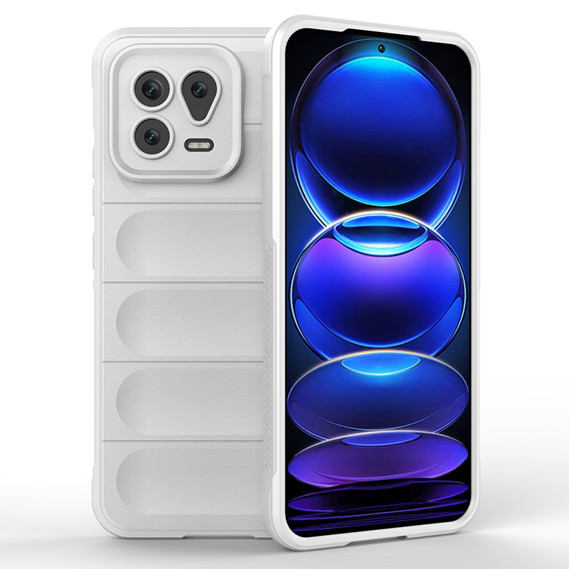 

Противоударный чехол Flexible Case для Xiaomi 13, белый, Flexible Case