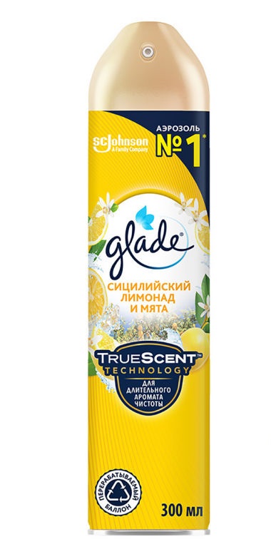 

Освежитель воздуха Glade Цитрусовый 300мл