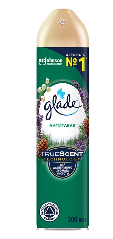 

Освежитель воздуха Glade Антитабак 300мл