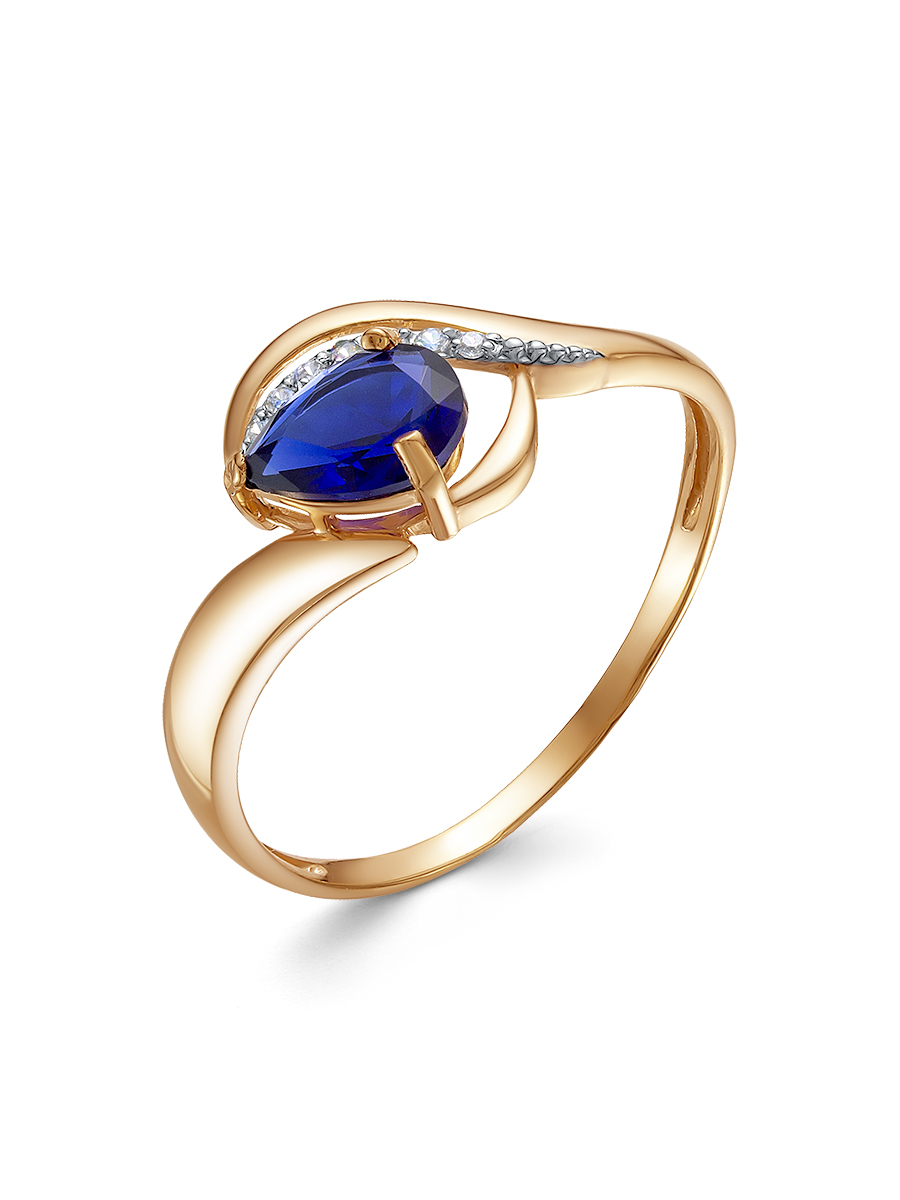

Кольцо из серебра с кварцем р.21 SamoroDki Jewelry 4-1-369-01з, 4-1-369-01з