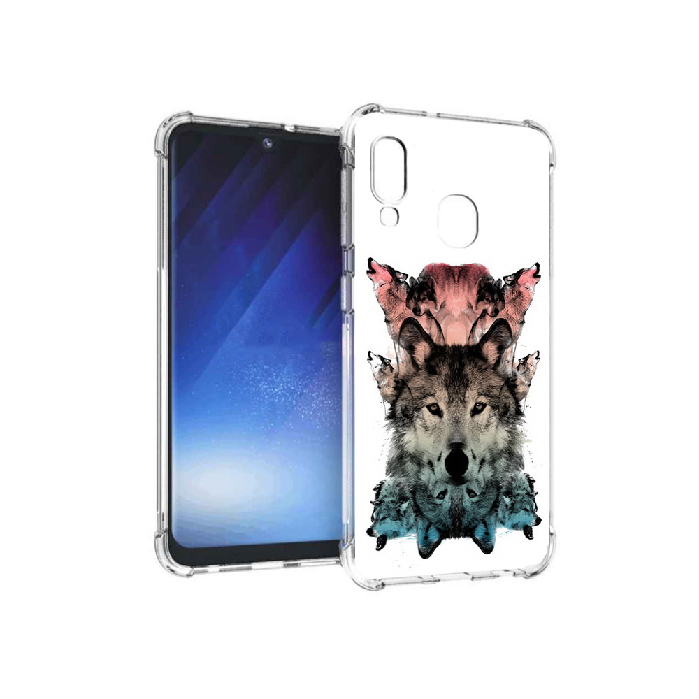 

Чехол MyPads Tocco для Samsung Galaxy A20e стая (PT133424.505.624), Прозрачный, Tocco