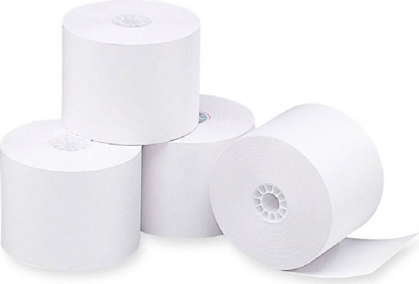Лента чековая Silwerhof 12mm термобумага 40м 57мм - 4 шт