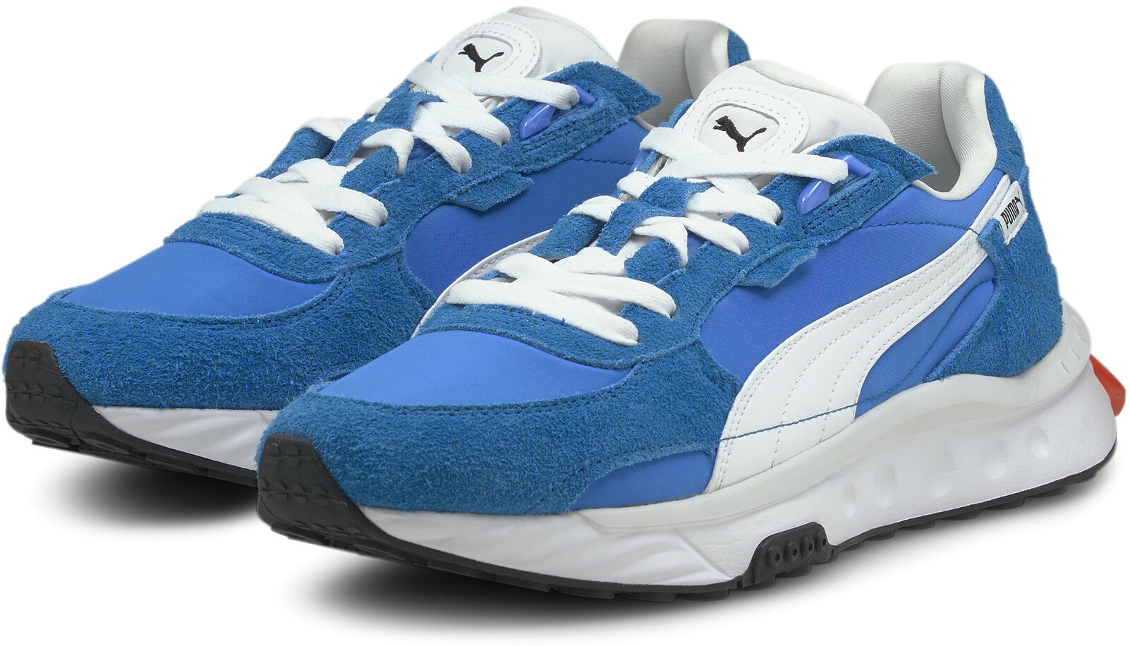 

Кроссовки унисекс PUMA Wild Rider Vintage Future -Mazin синие 7.5 UK, Синий, Wild Rider Vintage Future -Mazin