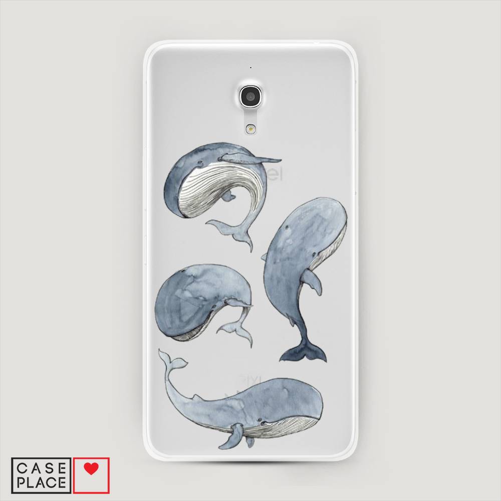 

Чехол Awog на Alcatel Pixi 4 (5) 5045D / Алкатель Pixi 4 (5) 5045D "Киты", 170250-1