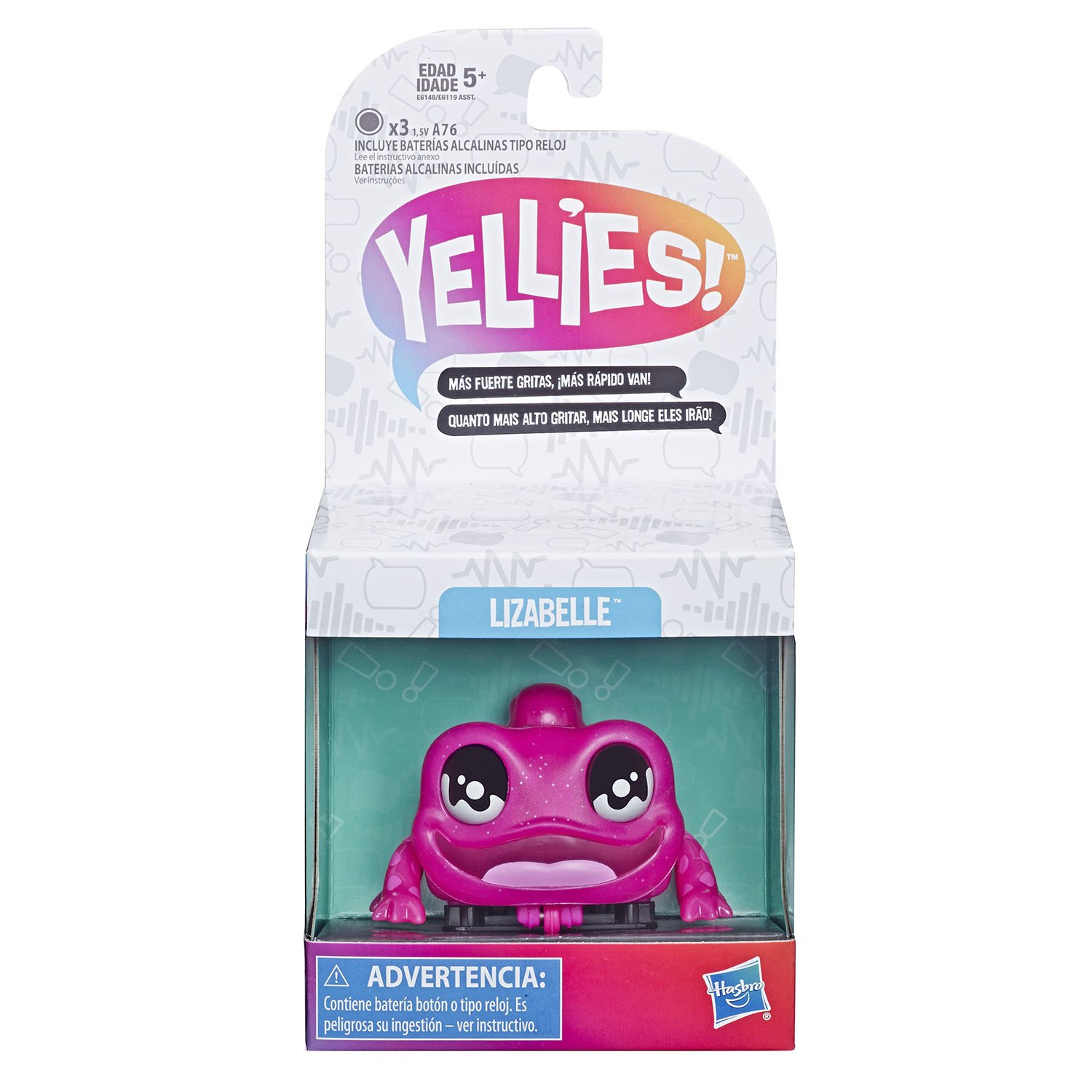 Игрушка интерактивная Yellies Ящерица Лизабелль E6148