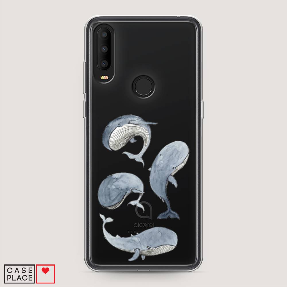 

Чехол Awog на Alcatel 3X 5048Y (2019) / Алкатель 3X 5048Y (2019) "Киты", Разноцветный, 170750-1