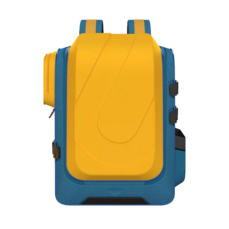 Школьный рюкзак UBOT Decompression Spine Protection Schoolbag 20-35L Blue/Yellow, 973772