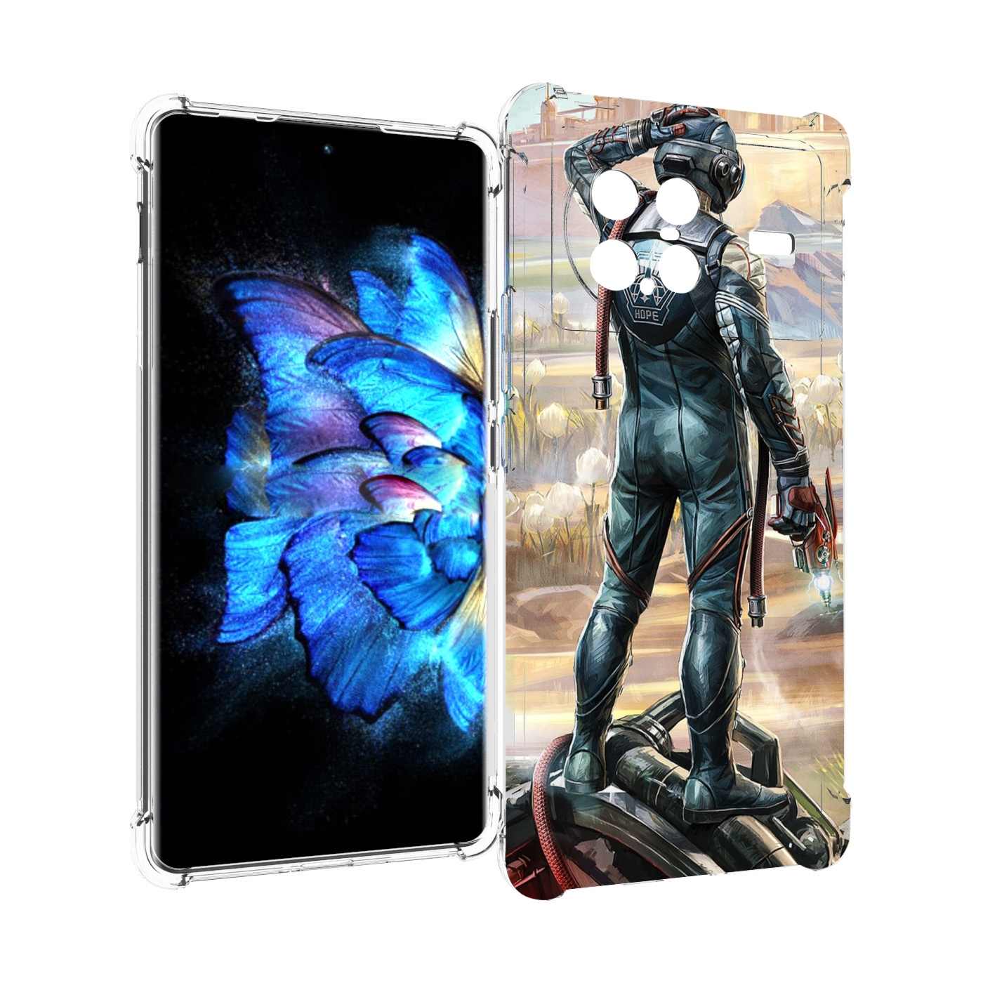 

Чехол MyPads the-outer-worlds для Vivo X Note 5G, Прозрачный, Tocco