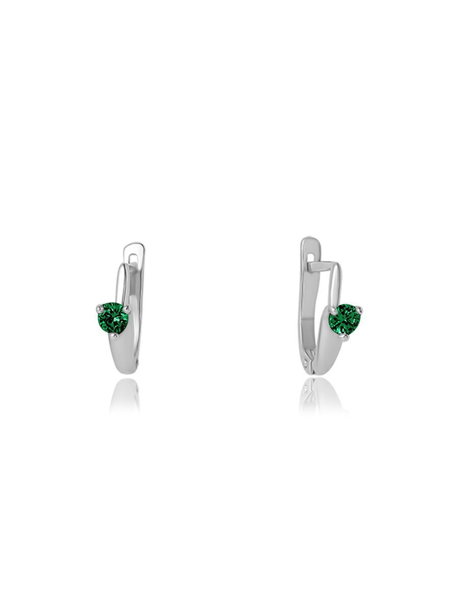 

Серьги женские из серебра TOP CRYSTAL 40255075 фианит, 40255075