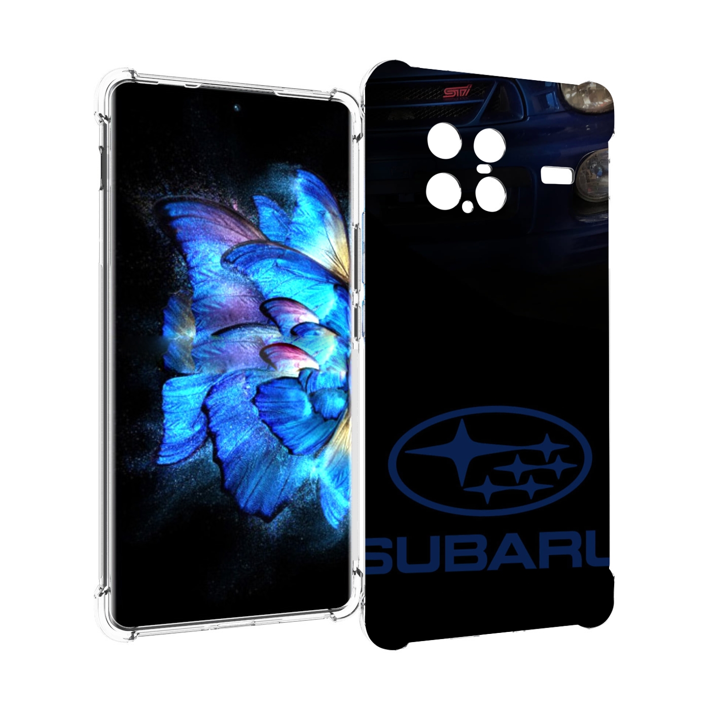 

Чехол MyPads subaru 3 для Vivo X Note 5G, Прозрачный, Tocco