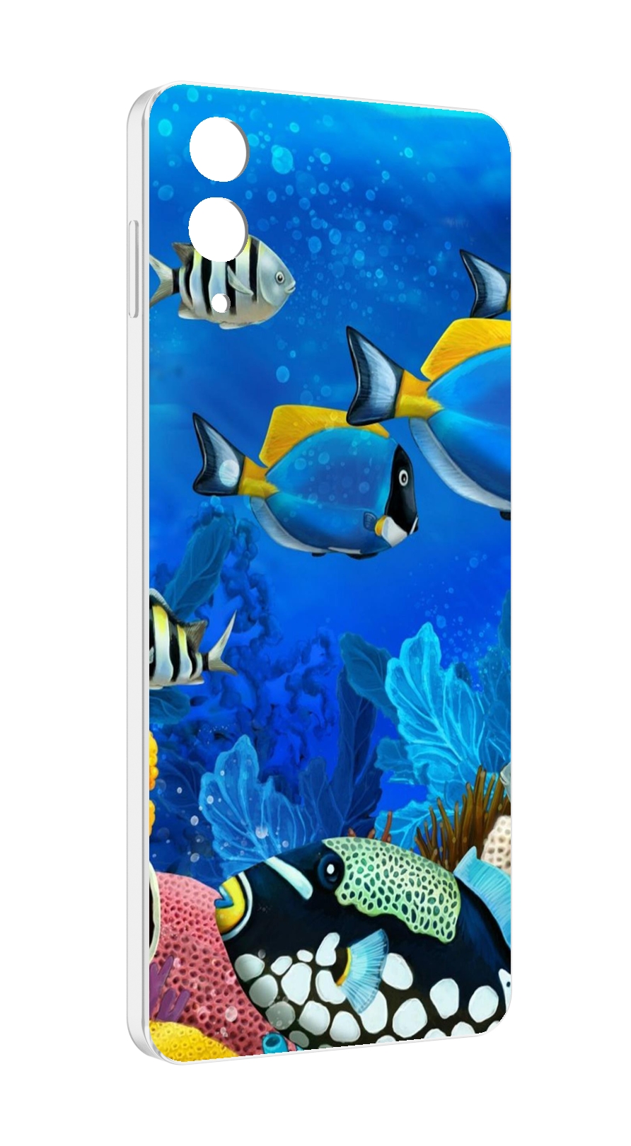 

Чехол MyPads Рыбки для Samsung Galaxy Z Flip 4 (SM-F721), Прозрачный, Tocco
