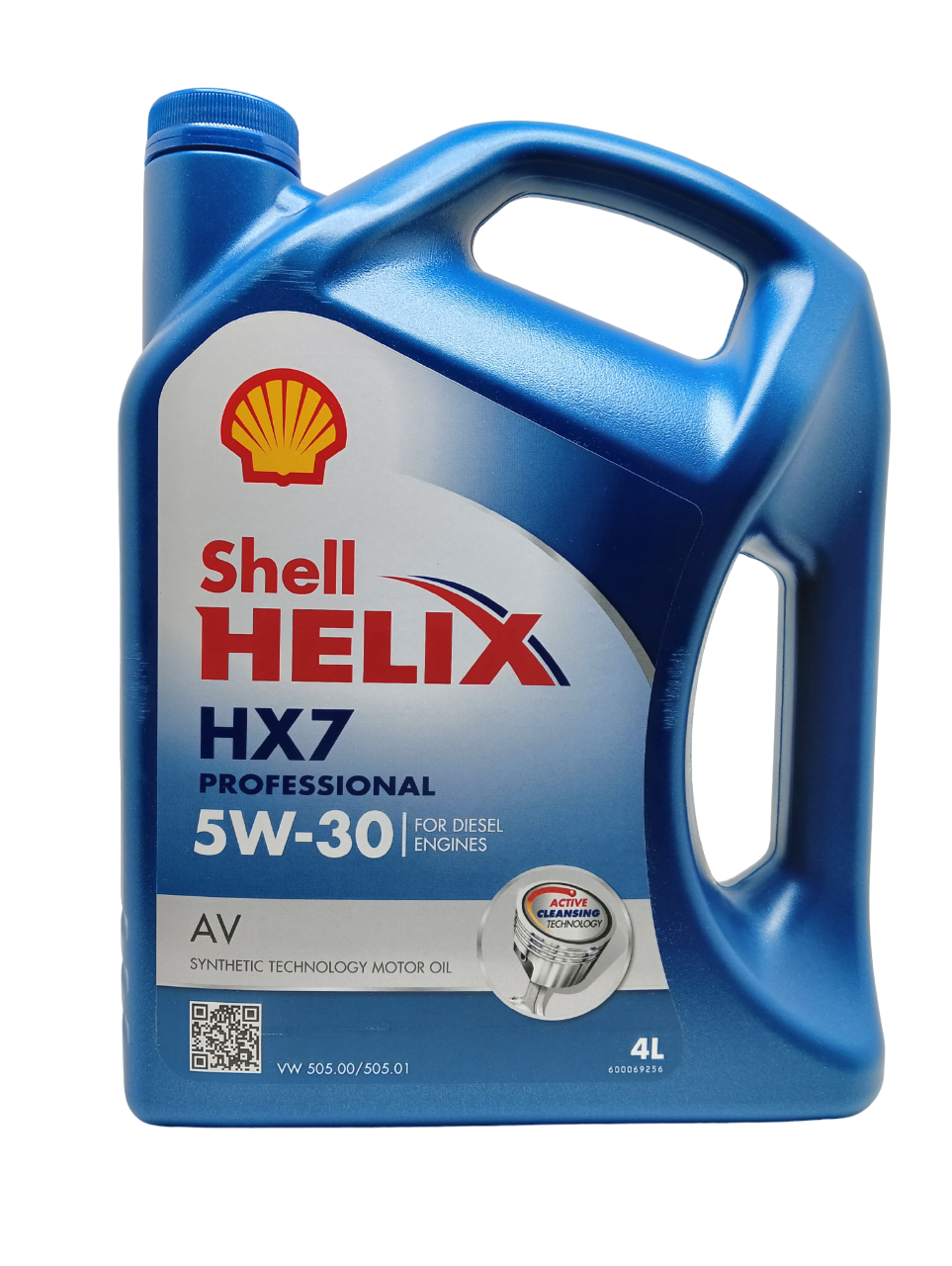 фото Моторное масло shell helix hx7 professional av 5w30 4л