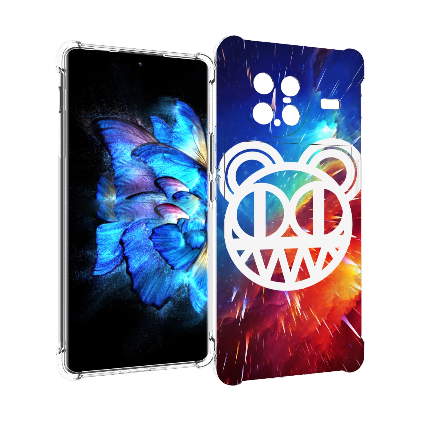 

Чехол MyPads radiohead cosmos для Vivo X Note 5G, Прозрачный, Tocco